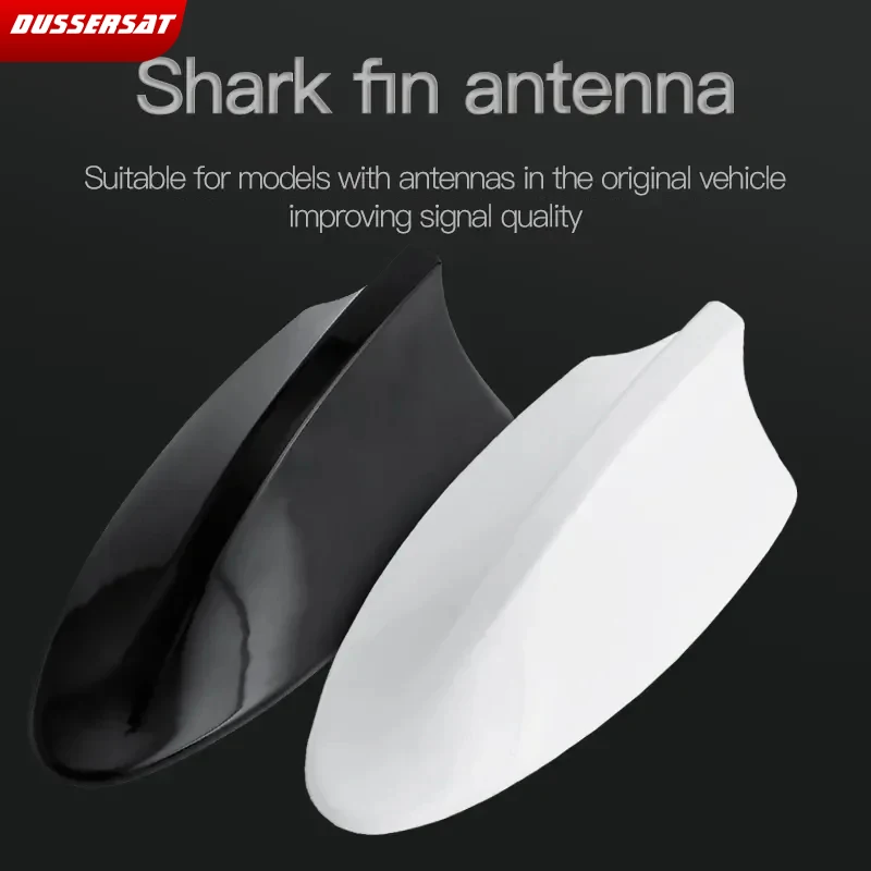 

Roof Exterior Accessories Decoration Car Shark Fin Antenna Cover Base Replacement Radio Signal Aerials