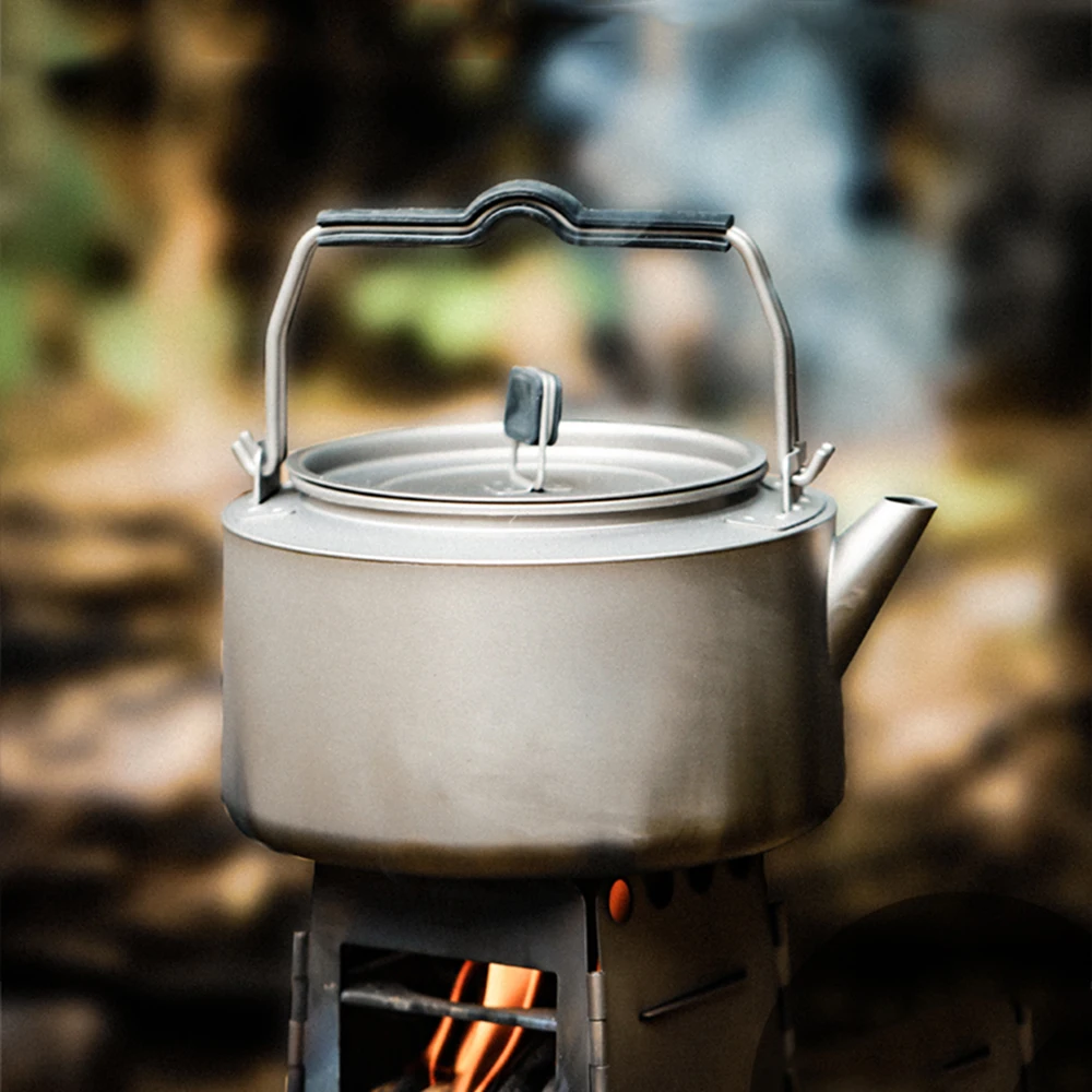 Lixada 600ml/1000ml Titanium Tea Pot Kettle Lightweight Camping Tea Kettle Coffee Pot for Home Kitchen Outdoor Camping Tableware
Lixada 600ml/1000ml Titanium Tea Pot Kettle Lightweight Camping Tea Kettle Coffee Pot for Home Kitchen Outdoor Camping Tableware