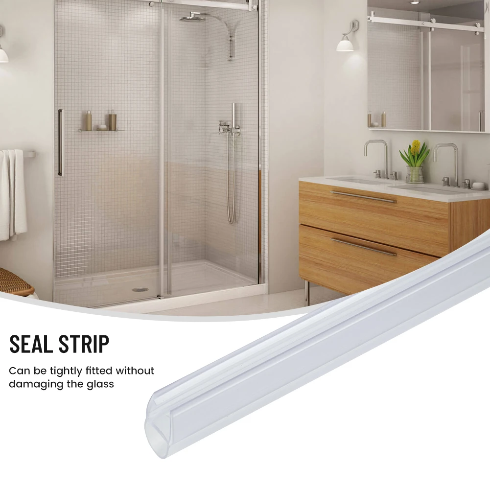 D Type Shower Seal Sealing Strip Transparent Universal Waterproof 1 Pc 1m Length Bubble Strip Easy Installation
D Type Shower Seal Sealing Strip Transparent Universal Waterproof 1 Pc 1m Length Bubble Strip Easy Installation