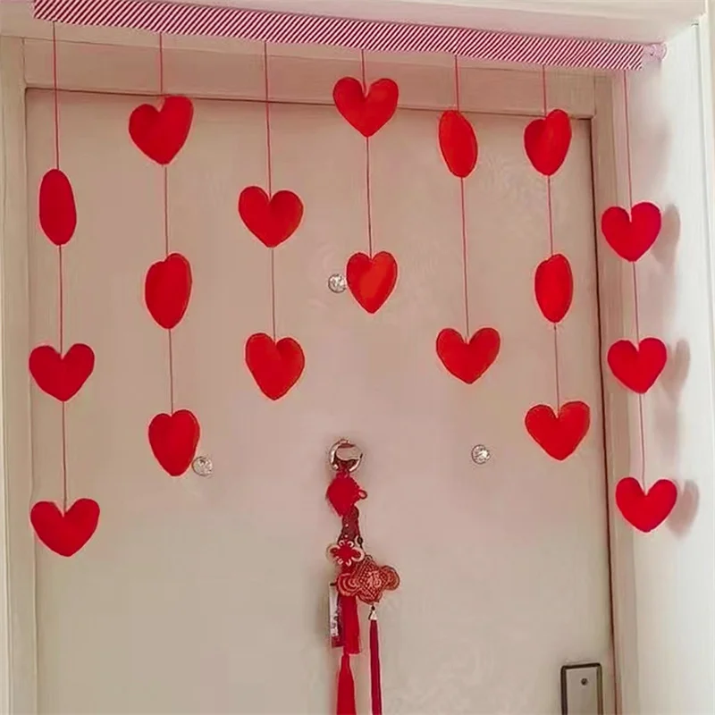 Cute Door Window Curtain Partition For Living Room Bedroom Kitchen Girl Decoration Punch Free Pendant Love Heart Hanging Curtain
Cute Door Window Curtain Partition For Living Room Bedroom Kitchen Girl Decoration Punch Free Pendant Love Heart Hanging Curtain