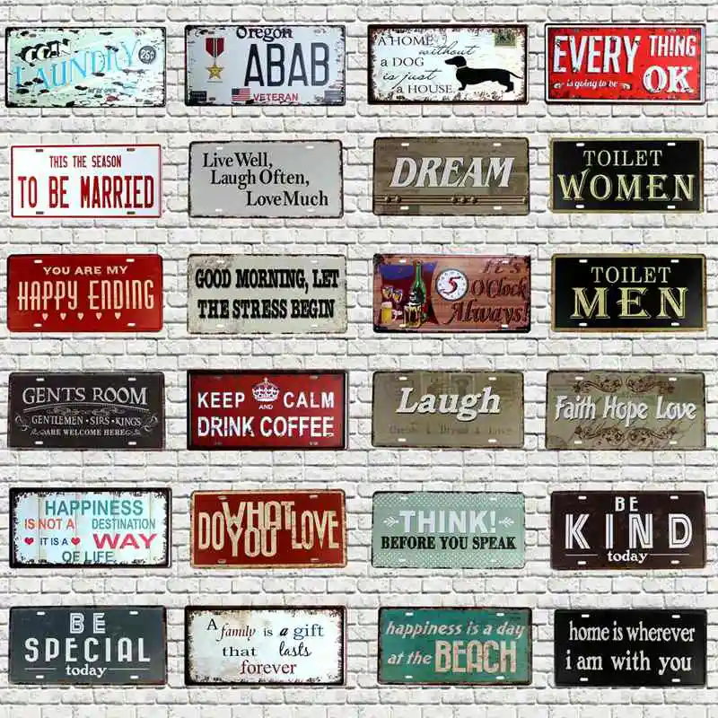Toilet Women Metal Plate Dog Tin Sign Vintage Wall Bar Pub Garage Coffee Home Art Restaurant Decoration 30X15CM CH-0073
Toilet Women Metal Plate Dog Tin Sign Vintage Wall Bar Pub Garage Coffee Home Art Restaurant Decoration 30X15CM CH-0073