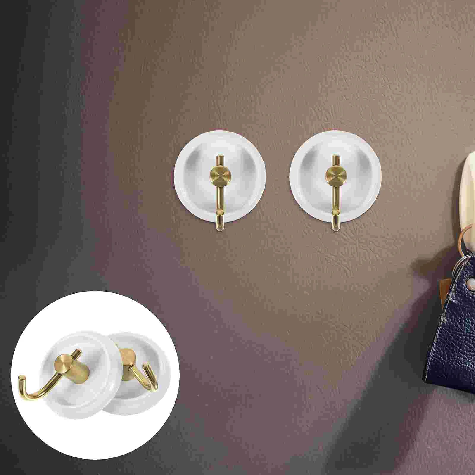 2 Pcs 2pcs Packaged Clothes Hook Decorative Wall Small Hooks Mount Adhesive Hanging Bathroom Kitchen Keys Round Base
2 Pcs 2pcs Packaged Clothes Hook Decorative Wall Small Hooks Mount Adhesive Hanging Bathroom Kitchen Keys Round Base