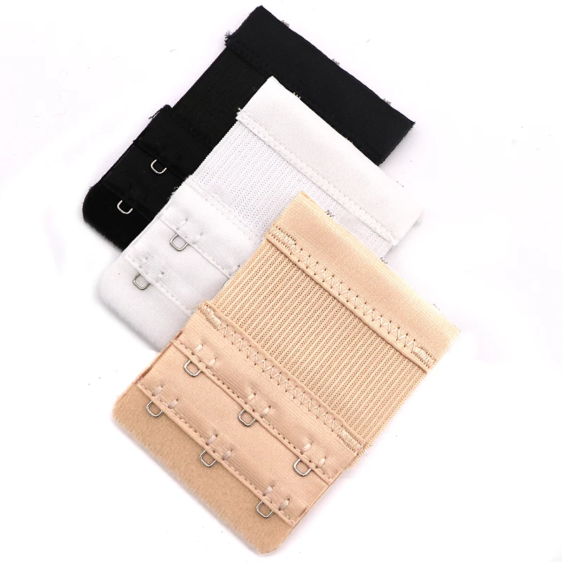 3PC Ladies Bra Extenders Strap Extensions Elastic Bra Hook Extender for Bra Underwear Belt Adding 3 Hooks 2 Rows Belt Buckle
3PC Ladies Bra Extenders Strap Extensions Elastic Bra Hook Extender for Bra Underwear Belt Adding 3 Hooks 2 Rows Belt Buckle