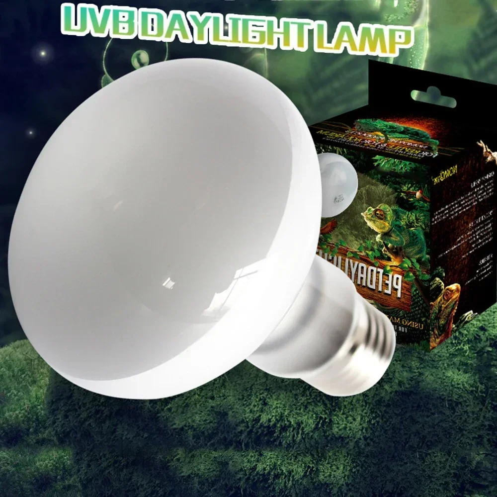 UVA UVB Solar Heating Lamp 25W-100W Turtle Basking UV Bulb Lizard Amphibian Reptile Terrarium Heating Accessories
UVA UVB Solar Heating Lamp 25W-100W Turtle Basking UV Bulb Lizard Amphibian Reptile Terrarium Heating Accessories