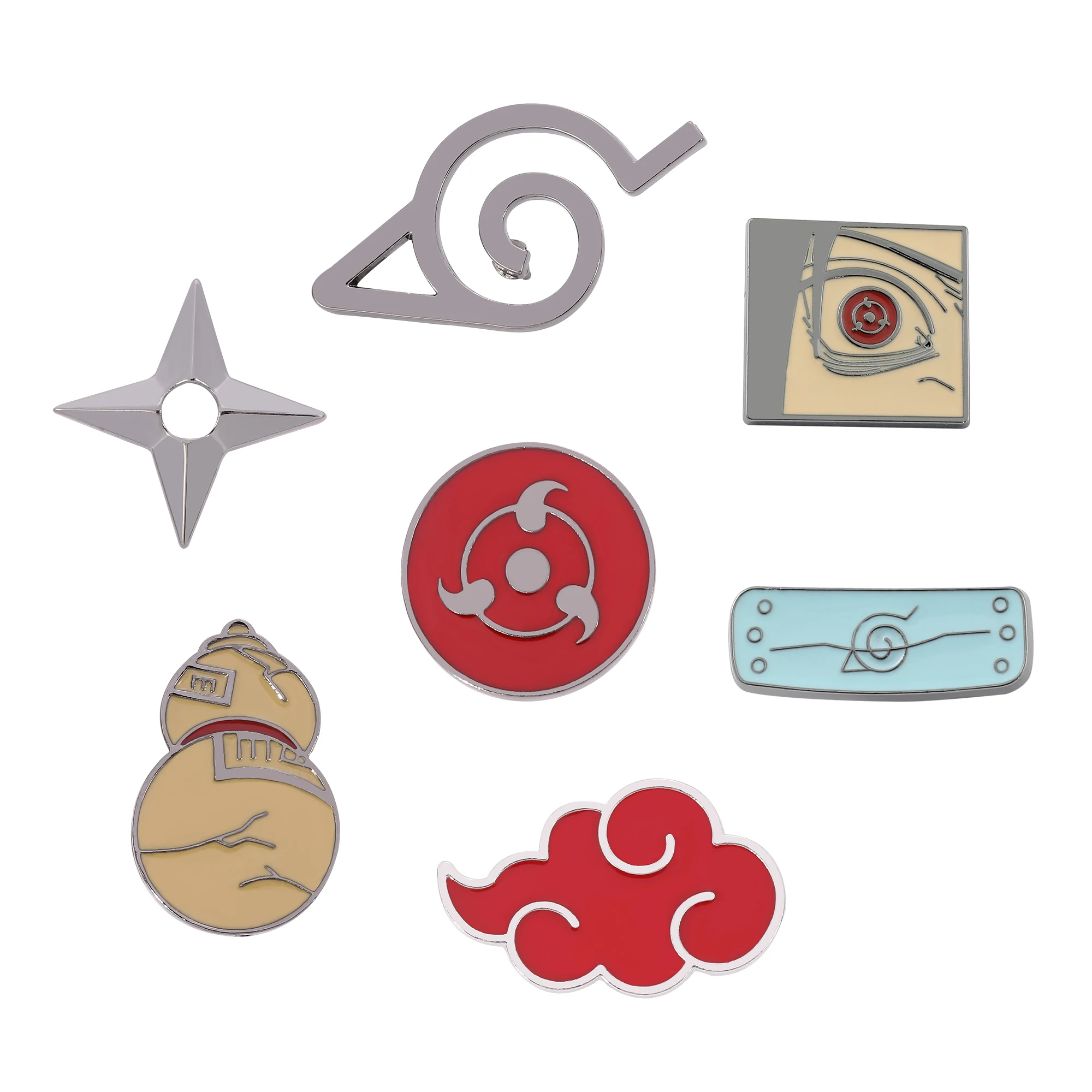 Japan Anime Naruto Akatsuki Brooch Pin Konoha Village Ninja Uzumaki Hatake Kakashi Red Cloud Badge Anime Cosplay Prop Jewelry
Japan Anime Naruto Akatsuki Brooch Pin Konoha Village Ninja Uzumaki Hatake Kakashi Red Cloud Badge Anime Cosplay Prop Jewelry