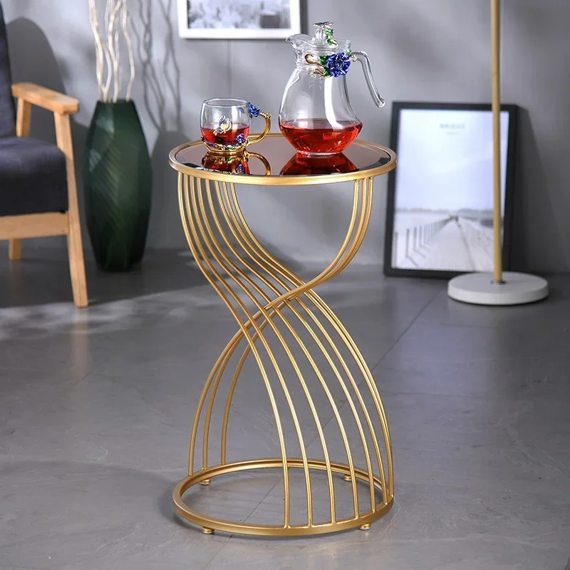 Nordic Irregular Wrought Iron Living Room Coffee Table Creative Simple Milk Tea Shop Round Table Golden Metal Desk Glass Desktop
Nordic Irregular Wrought Iron Living Room Coffee Table Creative Simple Milk Tea Shop Round Table Golden Metal Desk Glass Desktop