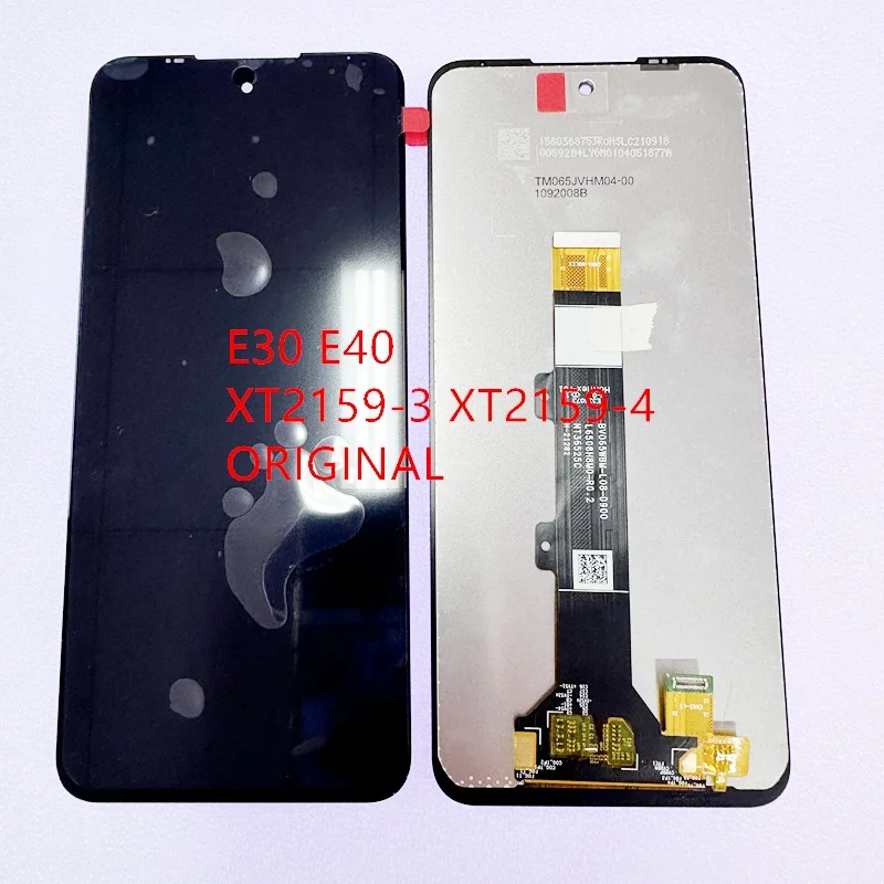 Для Motorola Moto E30 XT2158-6 LCD E40 XT2159-4 LCD дисплей сенсорный экран дигитайзер в сборе Замена 100% Протестировано
Для Motorola Moto E30 XT2158-6 LCD E40 XT2159-4 LCD дисплей сенсорный экран дигитайзер в сборе Замена 100% Протестировано