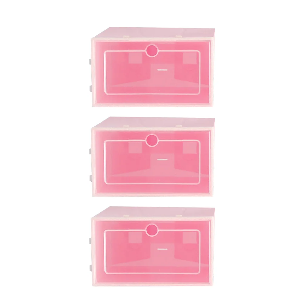 6PCS Transparent Stackable Shoes Boxes Thicken Shoes Storage Boxes Shoe Containers 31 5x21 3x12cm
6PCS Transparent Stackable Shoes Boxes Thicken Shoes Storage Boxes Shoe Containers 31 5x21 3x12cm