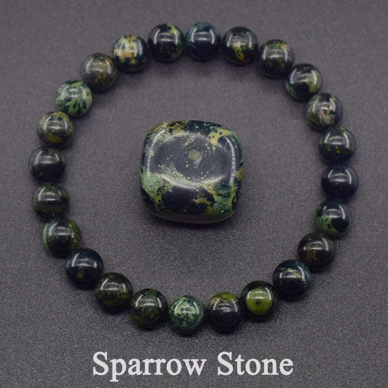 Natural Stone Bead Bracelets Sparrow Stone