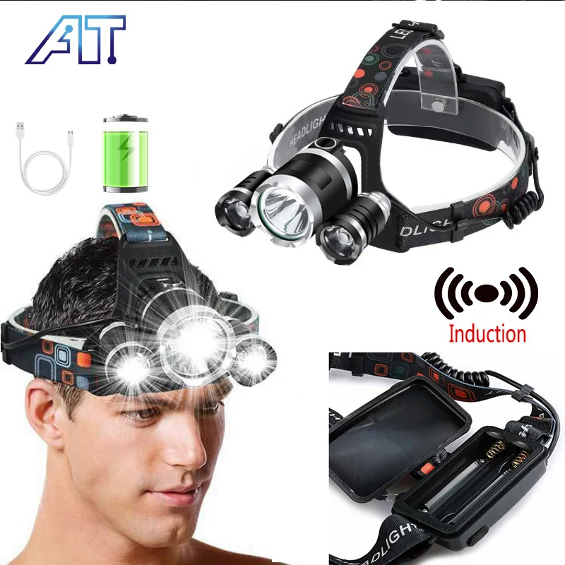 LED Headlamp High Bright Torch Headlight DC Rechargeable 18650 Battery Head Light Camping Hiking Fishing Mining Light Lamp Torch
LED Headlamp High Bright Torch Headlight DC Rechargeable 18650 Battery Head Light Camping Hiking Fishing Mining Light Lamp Torch