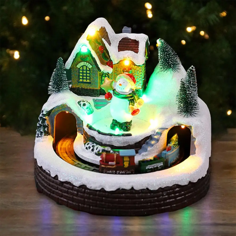 Рождественское украшение из смолы со шлейфом, праздничный стол, центральный стол с музыкальными лампочками, цветные огни, музыкальный вращающийся поезд из смолы
Рождественское украшение из смолы со шлейфом, праздничный стол, центральный стол с музыкальными лампочками, цветные огни, музыкальный вращающийся поезд из смолы