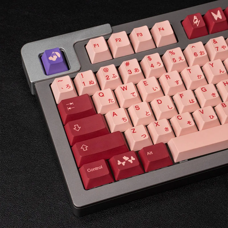 

GMK Blossom 130 Keys Cherry Profile PBT Keycap DYE-SUB English Custom Personality Keycaps For Mechanical Keyboard 61/64/68/75