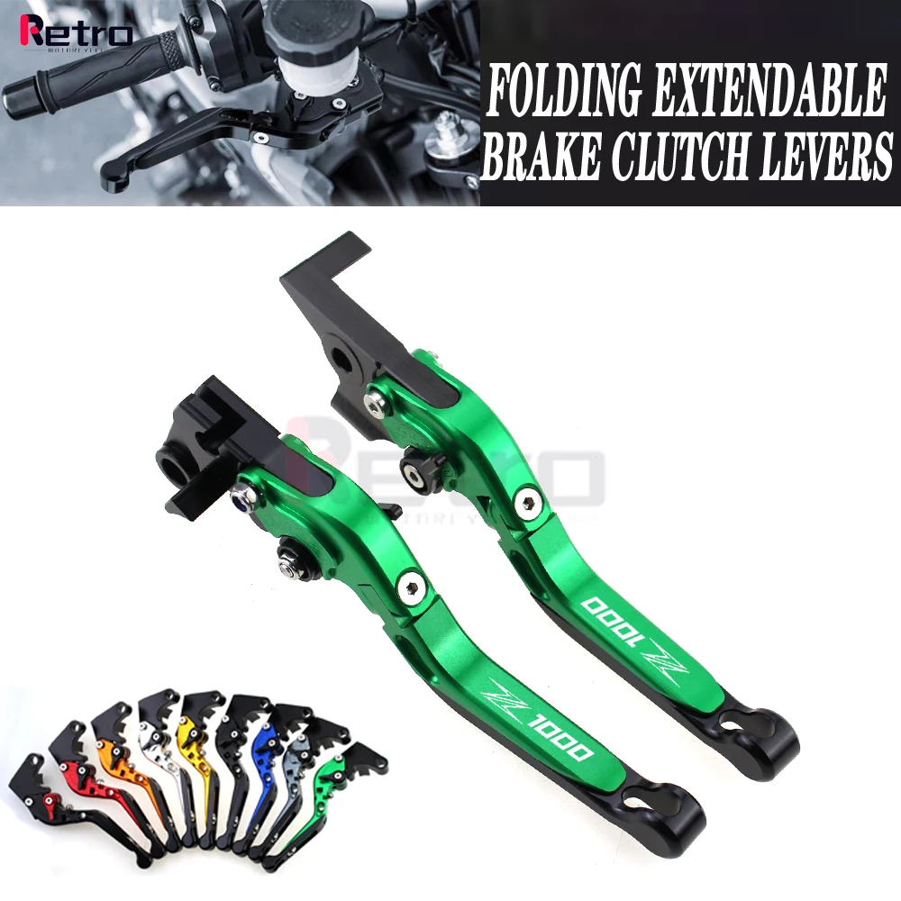 For KAWASAKI Z1000 Z1000R Z1000/R 2017-2020 2018 2019 Motorcycle Folding Extendable Adjustable Clutch Brake Levers
For KAWASAKI Z1000 Z1000R Z1000/R 2017-2020 2018 2019 Motorcycle Folding Extendable Adjustable Clutch Brake Levers