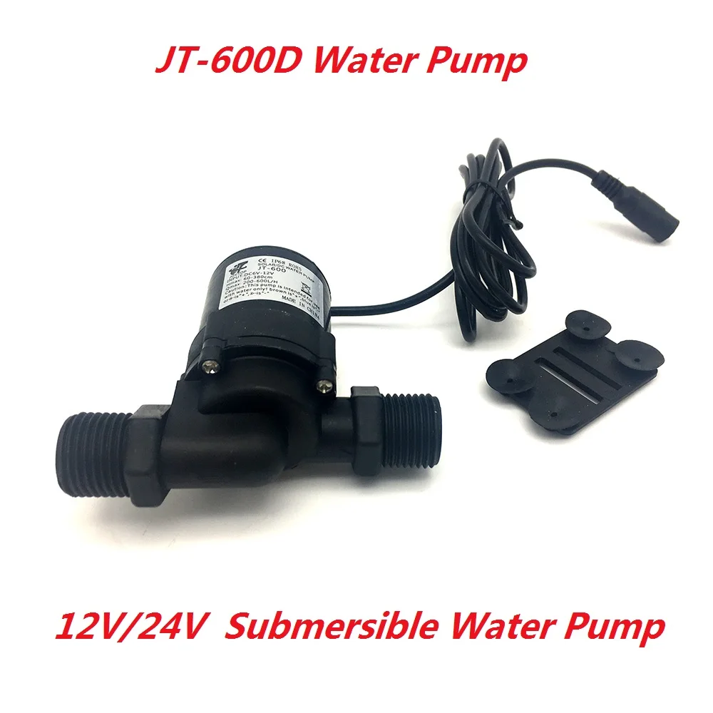 JT-600D Electric 600D Water Circulation Pump DC 12V 24V Brushless Motor Submersible Water Pump Max Lift 5M
JT-600D Electric 600D Water Circulation Pump DC 12V 24V Brushless Motor Submersible Water Pump Max Lift 5M