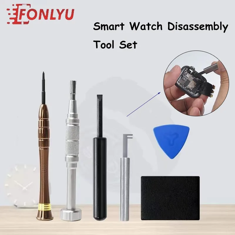 Fonlyu 6 in 1 Watch Disassembly iW-Opener Kit Set For Apple Watch Xiaomi Huawei LCD Screen Battery Flex Cables Removing Tools
Fonlyu 6 in 1 Watch Disassembly iW-Opener Kit Set For Apple Watch Xiaomi Huawei LCD Screen Battery Flex Cables Removing Tools