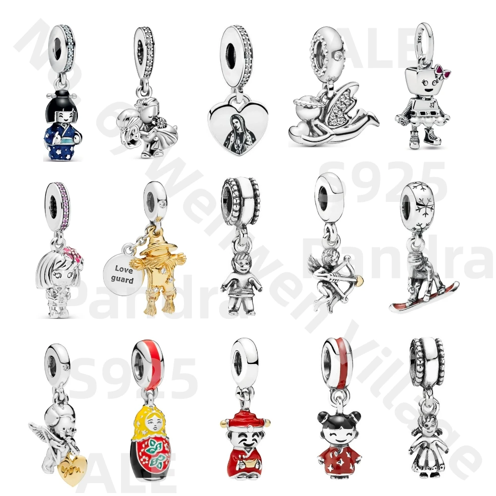 Boutique Silver 925 Angel Jesus Enamel Beads Suitable for Pandora Original Bracelet DIY Women's Party Gift Pendant
Boutique Silver 925 Angel Jesus Enamel Beads Suitable for Pandora Original Bracelet DIY Women's Party Gift Pendant