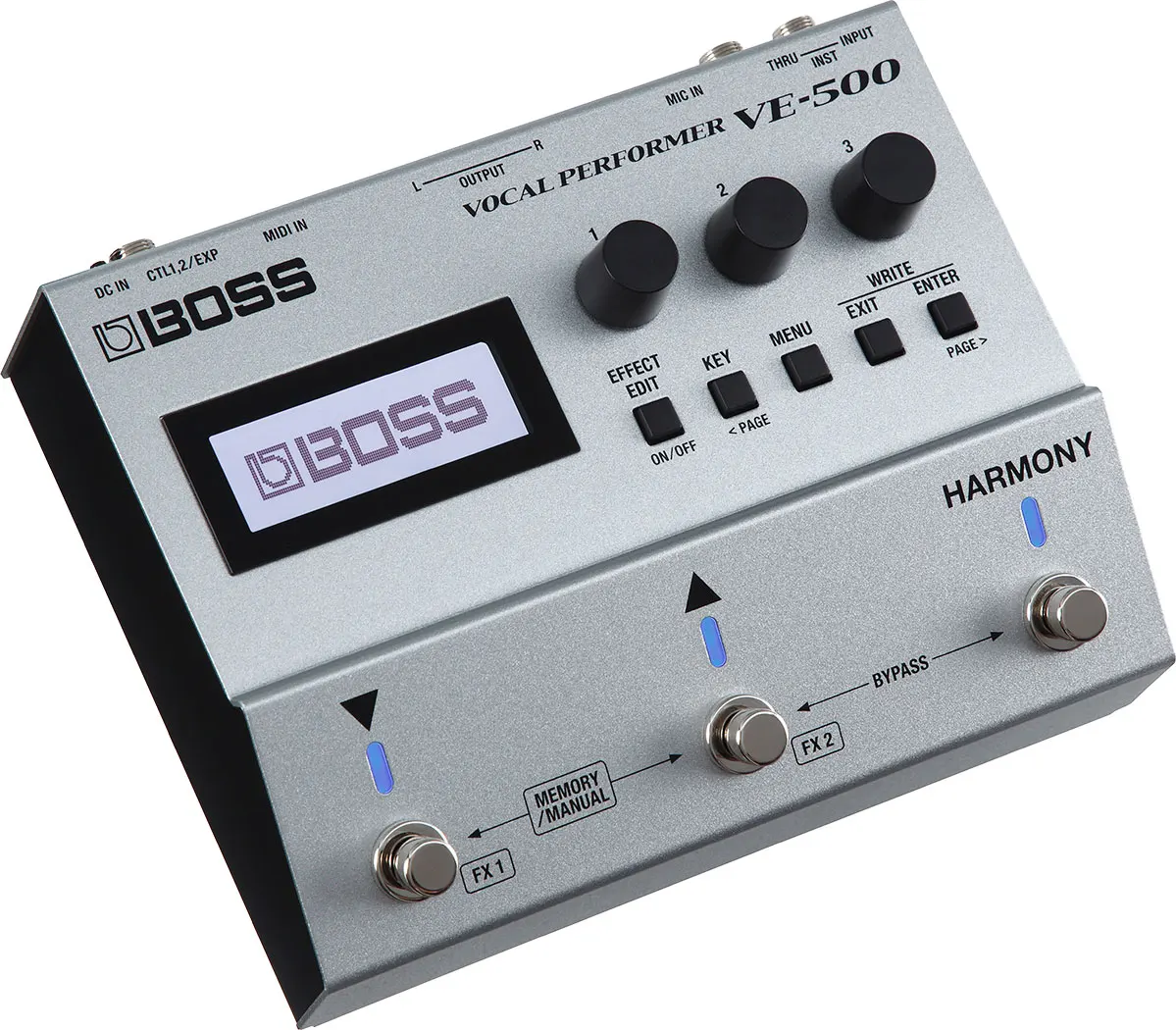 

Boss VE-500 Line Selector Pedal, Line Selector and Input/Output Router Bundle with Picks, Polishing Cloth and Strings Winder