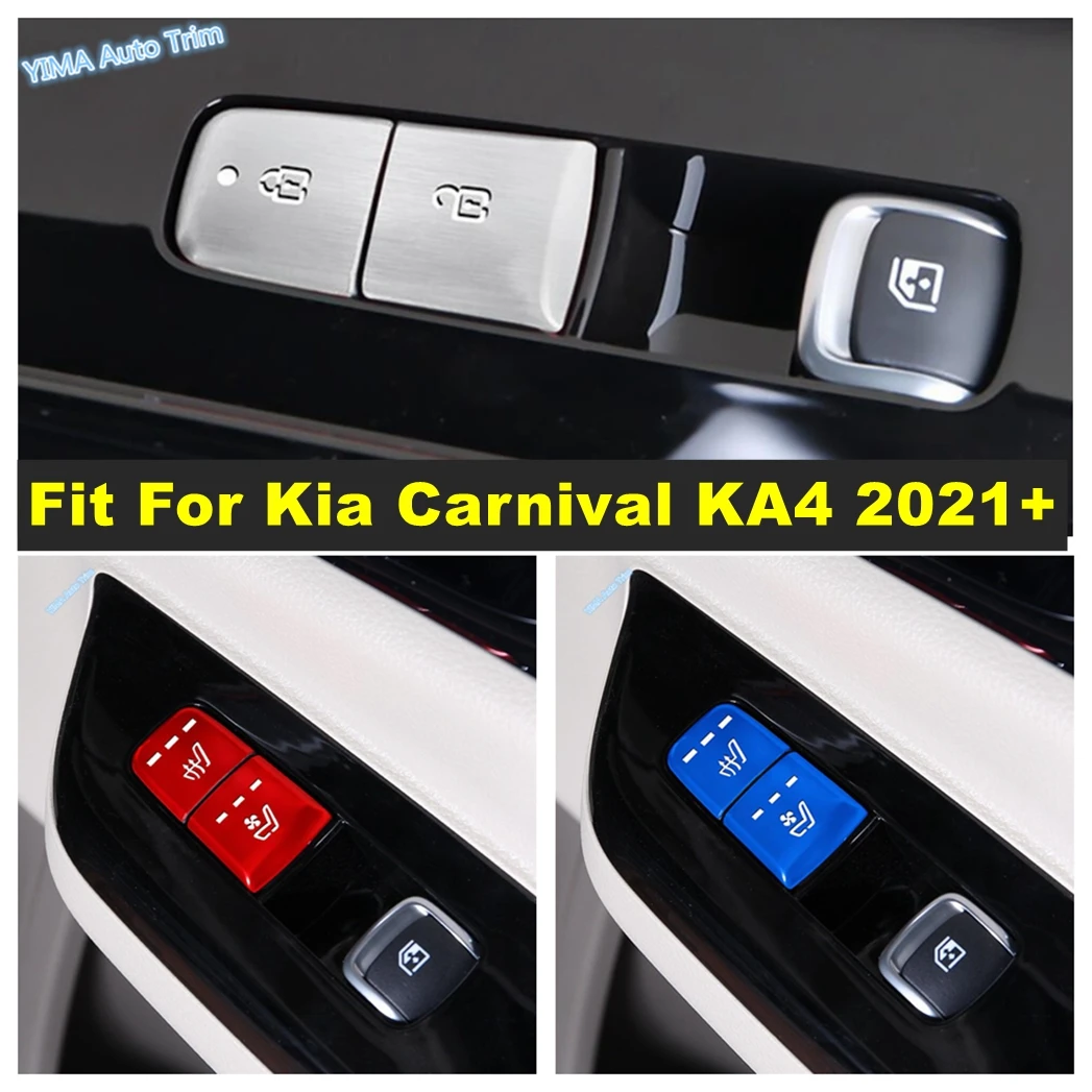 Door Handle Holder Window Lift Button Switch Cover Trim For Kia Carnival KA4 2021 2022 Red / Silver / Blue Interior Accessories
Door Handle Holder Window Lift Button Switch Cover Trim For Kia Carnival KA4 2021 2022 Red / Silver / Blue Interior Accessories