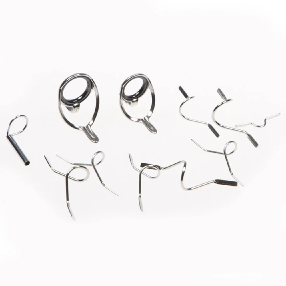 11pcs/box Fly Fishing Rod Guide Eye Set Guide Ring Tip Hook Rod Repair Kit Fish Tackle Pesca Iscas Tools Fishing Accessories
11pcs/box Fly Fishing Rod Guide Eye Set Guide Ring Tip Hook Rod Repair Kit Fish Tackle Pesca Iscas Tools Fishing Accessories