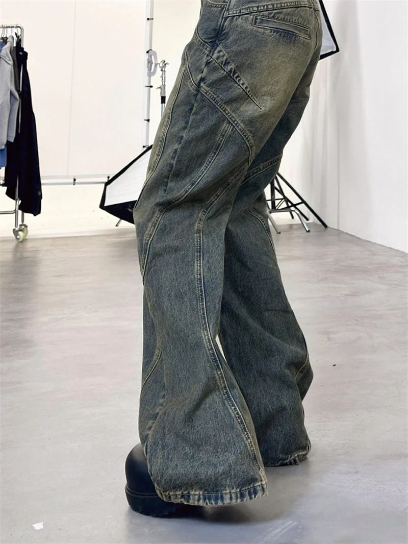 Thin Classical wide leg jeans S47f18185992c46a78eb711e739d5806dV