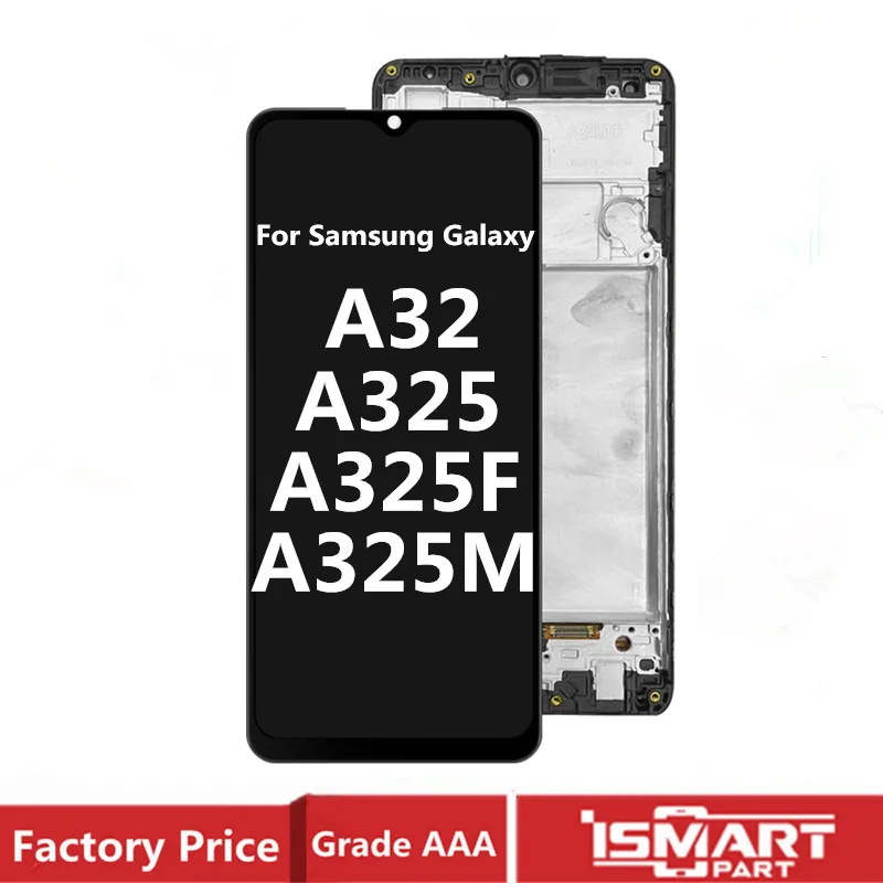 AMOLED For Samsung Galaxy A32 SM-A325F LCD Display Touch Digitizer Assembly with Frame Screen Repair A325F/DS
AMOLED For Samsung Galaxy A32 SM-A325F LCD Display Touch Digitizer Assembly with Frame Screen Repair A325F/DS