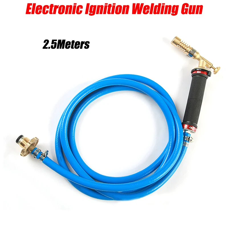 2.5 Meter Ignition Welding Gun Welding Gas Torch Machine Tools Kit with Hose for Soldering Propane Cooking Heating
2.5 Meter Ignition Welding Gun Welding Gas Torch Machine Tools Kit with Hose for Soldering Propane Cooking Heating