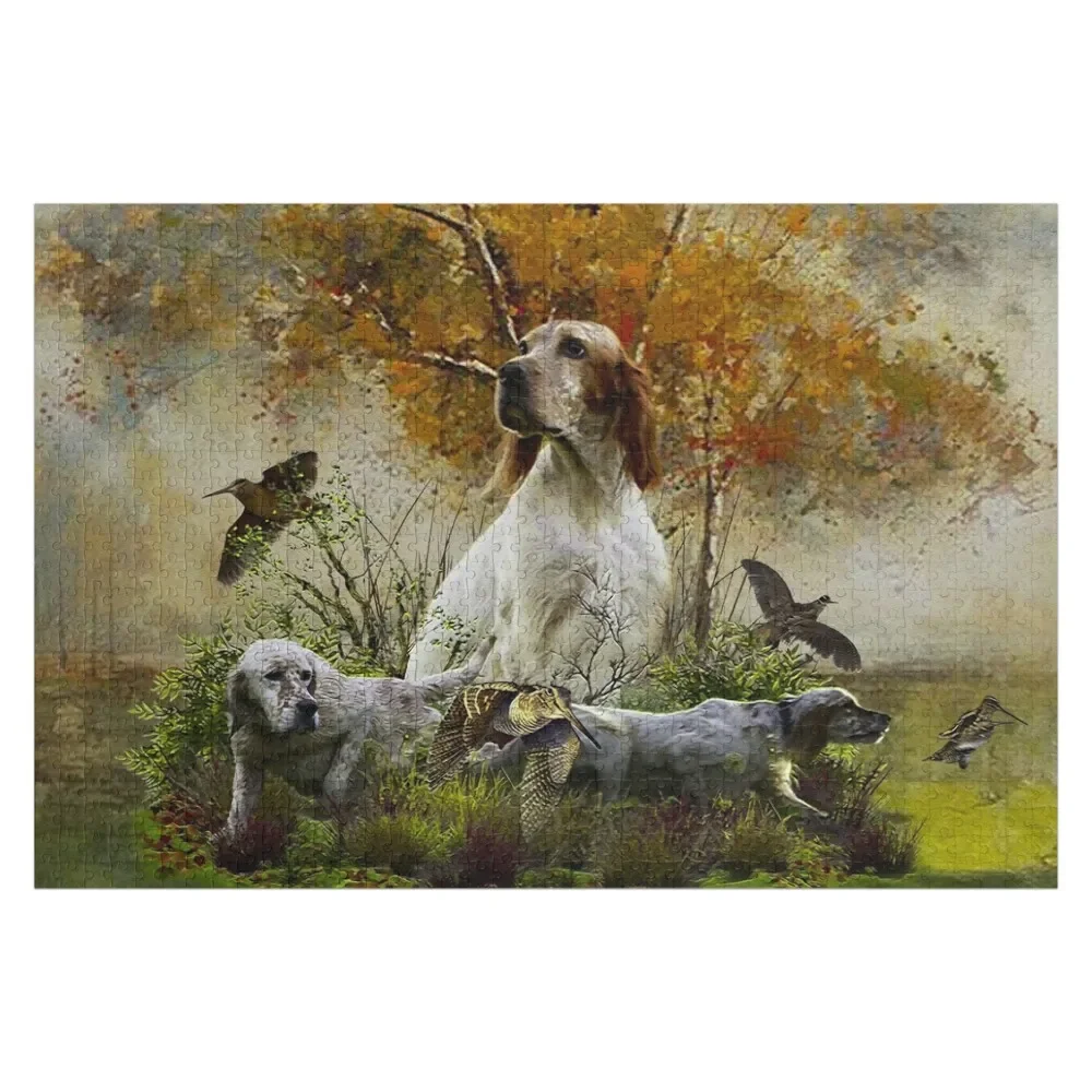 English Setter , woodcock hunting Jigsaw Puzzle Jigsaw For Kids Wood Photo Personalized Customized Kids Gift Puzzle
English Setter , woodcock hunting Jigsaw Puzzle Jigsaw For Kids Wood Photo Personalized Customized Kids Gift Puzzle