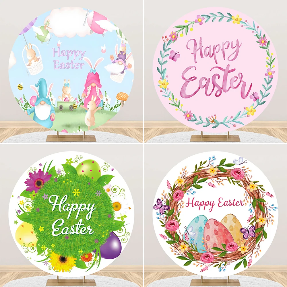 Easter Party Photography Background Cartoon Bunny Gold Circle Decoration Easter Egg Baby Portrait Photography Photo Props
Easter Party Photography Background Cartoon Bunny Gold Circle Decoration Easter Egg Baby Portrait Photography Photo Props