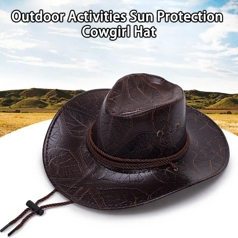 Sun Hat Hiking Hat Anti-UV Traveling Sunscreen Cowgirl Hat Practical Men Cowboy Hat Women Climbing Sun Hat for Walking
Sun Hat Hiking Hat Anti-UV Traveling Sunscreen Cowgirl Hat Practical Men Cowboy Hat Women Climbing Sun Hat for Walking