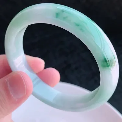 Natural Myanmar Jade Jade 54mm-62mm bracelet Princess jewelry bracelet send mom send girlfriend gift
Natural Myanmar Jade Jade 54mm-62mm bracelet Princess jewelry bracelet send mom send girlfriend gift