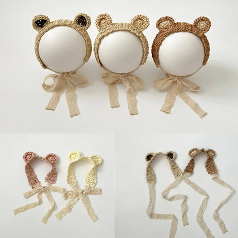 Cute Bear Ear Baby Headband Straw Knitted Baby Girls Hairband Stylish Handmade Lace Headband Newborn Photography Props Headdress
Cute Bear Ear Baby Headband Straw Knitted Baby Girls Hairband Stylish Handmade Lace Headband Newborn Photography Props Headdress