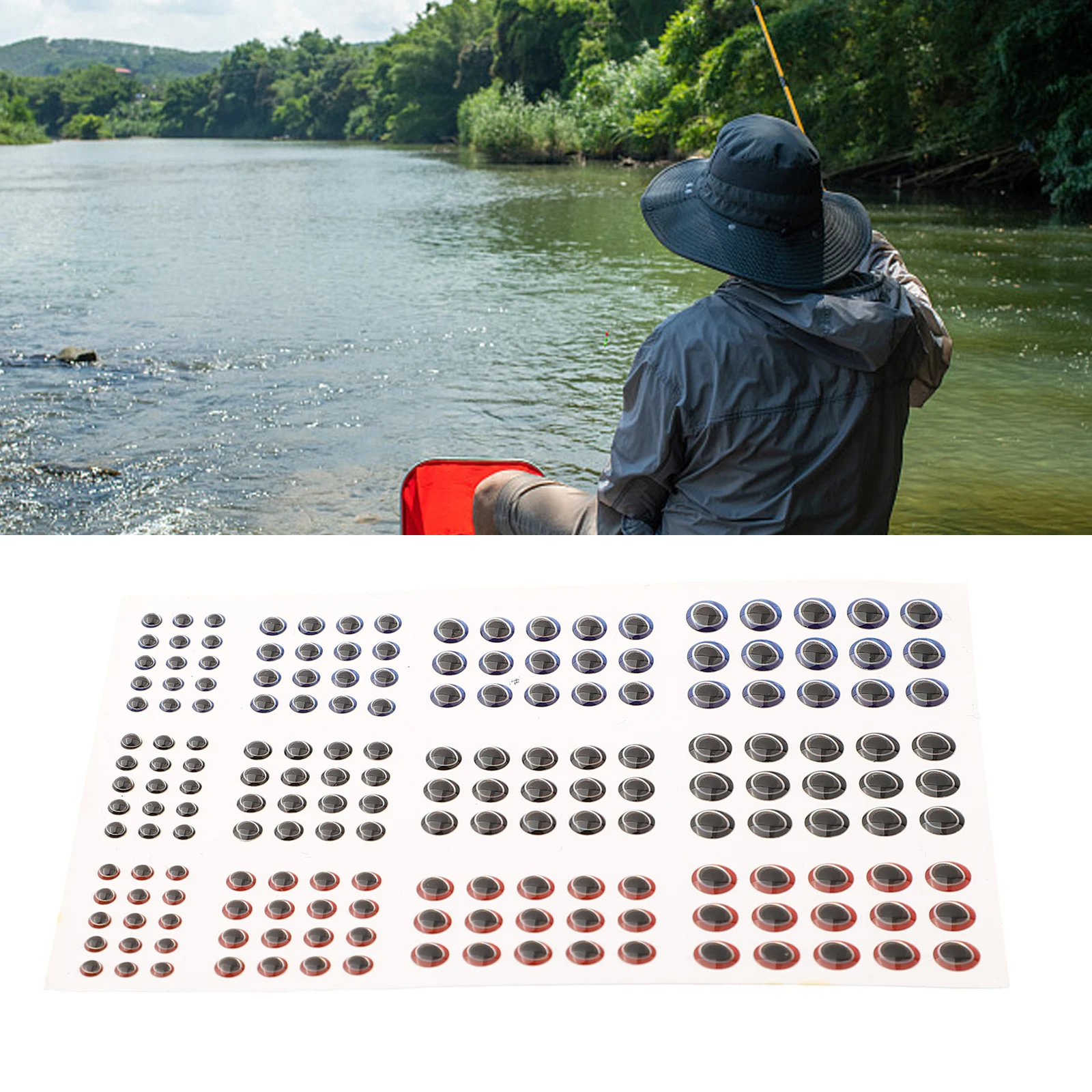 Sporting Goods Lure Eyes Bait Eye For Fly Tying Artificial Fishing Bait Animal Eyes Lure Tackle Craft High Quality
Sporting Goods Lure Eyes Bait Eye For Fly Tying Artificial Fishing Bait Animal Eyes Lure Tackle Craft High Quality