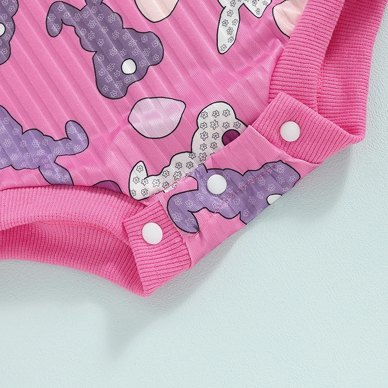 Baby Girls Romper Long Sleeve Crew Neck Rabbit Eggs Print Fall Bodysuit Easter Clothes 11 S47fa29804dc54f69913d3689fc9baed2K