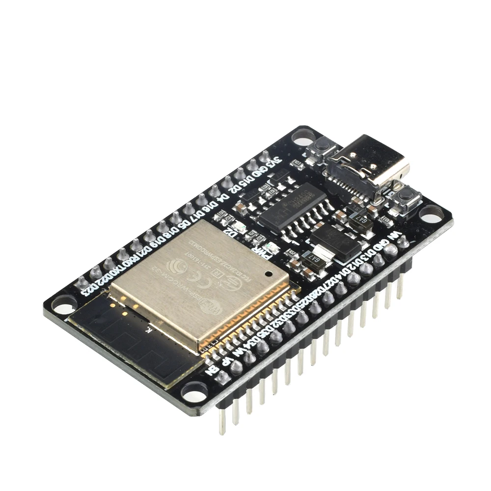 1Pcs ESP32 Development Board WiFi+Bluetooth Ultra-Low Power Consumption Dual Core AP/STA/AP+STA Three Modes Coexist
1Pcs ESP32 Development Board WiFi+Bluetooth Ultra-Low Power Consumption Dual Core AP/STA/AP+STA Three Modes Coexist
