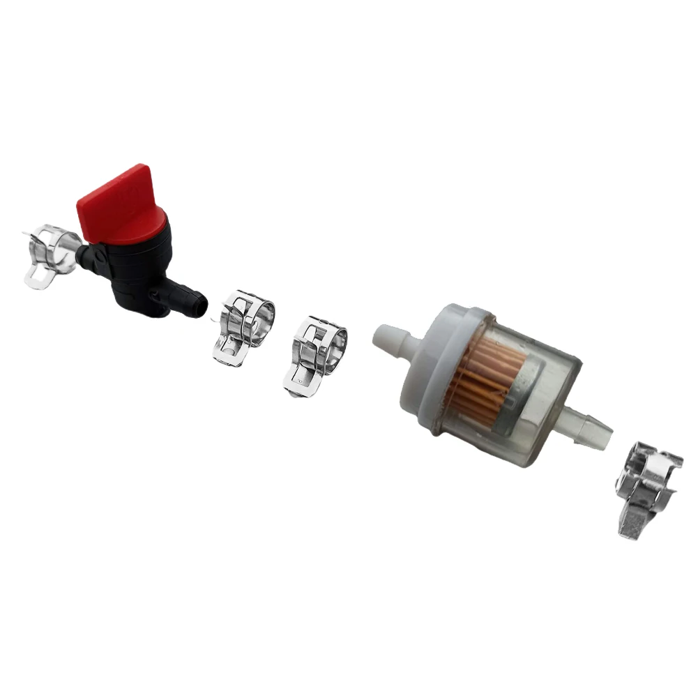 Garden Tools Gasoline Tap Hose Clamps 6pcs/set Diesel Shut-off Valve Diesel Taps Gasoline Tap Filter High Quality
Garden Tools Gasoline Tap Hose Clamps 6pcs/set Diesel Shut-off Valve Diesel Taps Gasoline Tap Filter High Quality