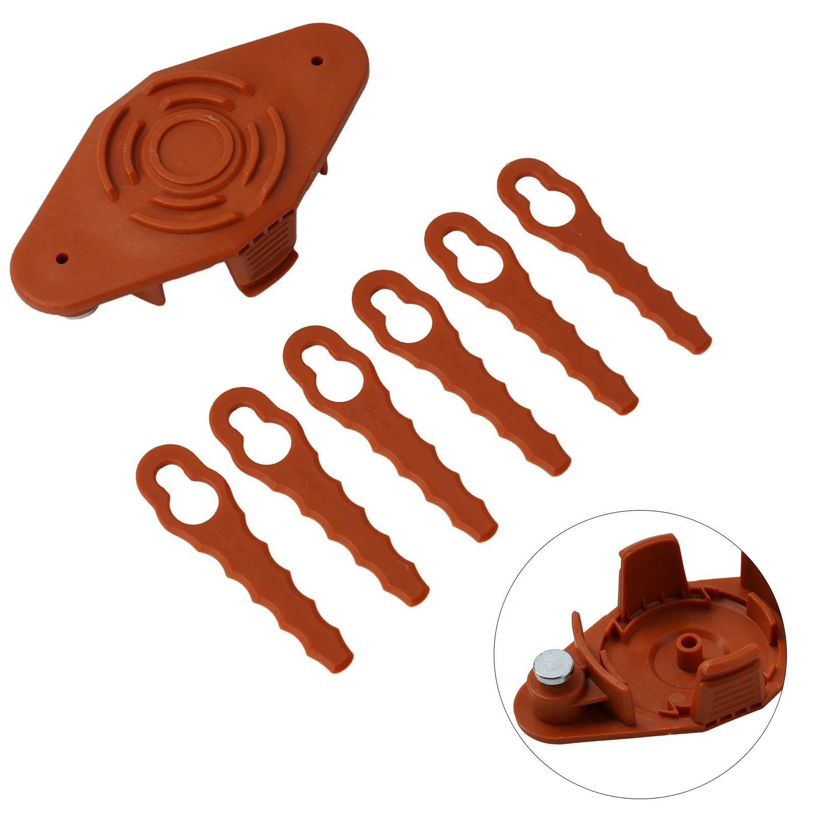 111.5x58.3x31.8mm 1Set Easy Installation Trimmer Blades Trimmer Blades 111.5x58.3x31.8mm 1Set Easy Installation
111.5x58.3x31.8mm 1Set Easy Installation Trimmer Blades Trimmer Blades 111.5x58.3x31.8mm 1Set Easy Installation
