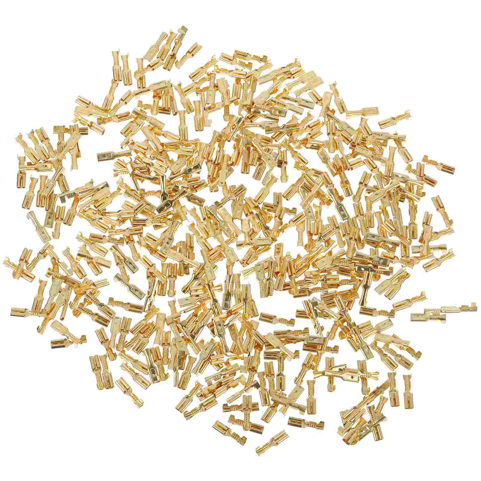 

1000 Pcs Crimp Terminal Quick Splice Wire Terminals Speaker Connector Connectors Assortment Spade Replacement Electrical