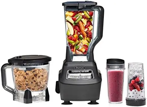 Mega Kitchen System, 1500W, 4 Functions for Smoothies, Processing, Dough, Drinks & More, with 72-oz.* Blender Pitcher, 64-oz Yog
Mega Kitchen System, 1500W, 4 Functions for Smoothies, Processing, Dough, Drinks & More, with 72-oz.* Blender Pitcher, 64-oz Yog