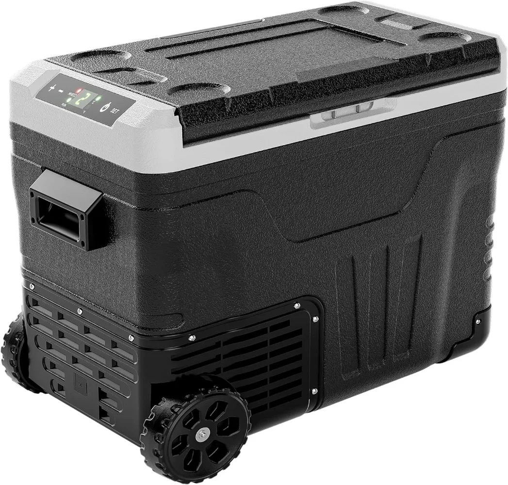 12 Volt Refrigerator, 53 Quart(50L) Car Fridge Freezer 12V/24V DC 110-240V AC, 12V Portable Refrigerator -4℉~68℉
12 Volt Refrigerator, 53 Quart(50L) Car Fridge Freezer 12V/24V DC 110-240V AC, 12V Portable Refrigerator -4℉~68℉