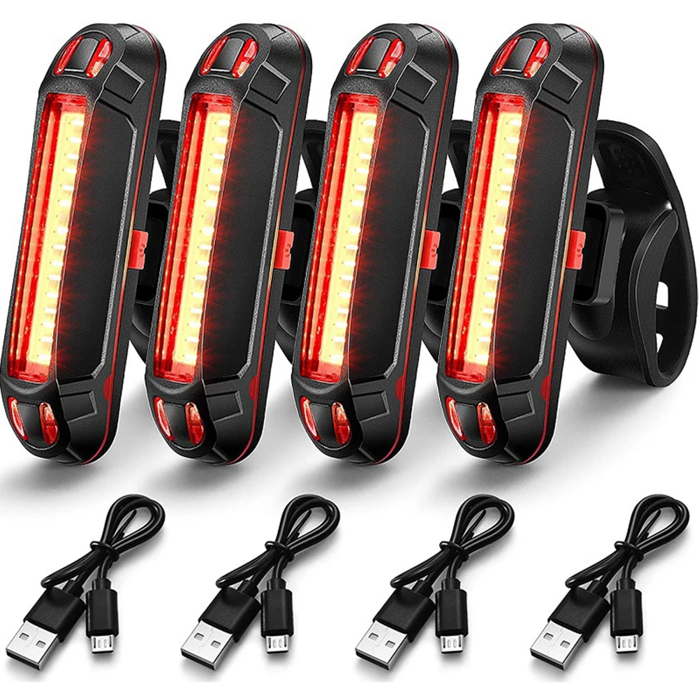 Rechargeable LED Bike Tail Light Bright Rear Safety Warn Ing Lamp USB Cycling Taillight Waterproof Bicycle Rear Light 5 Modes
Rechargeable LED Bike Tail Light Bright Rear Safety Warn Ing Lamp USB Cycling Taillight Waterproof Bicycle Rear Light 5 Modes