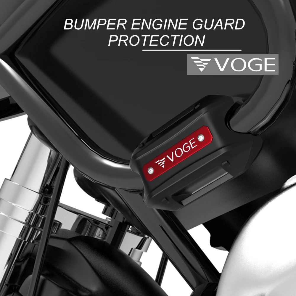 

For Voge 500DS 500R 300AC 300R 300RR 650DS ER10 SR4 350 300 AC/ACX/DS 2019-2023 Motorcycle Engine Guard Bumper Crash Bar Block