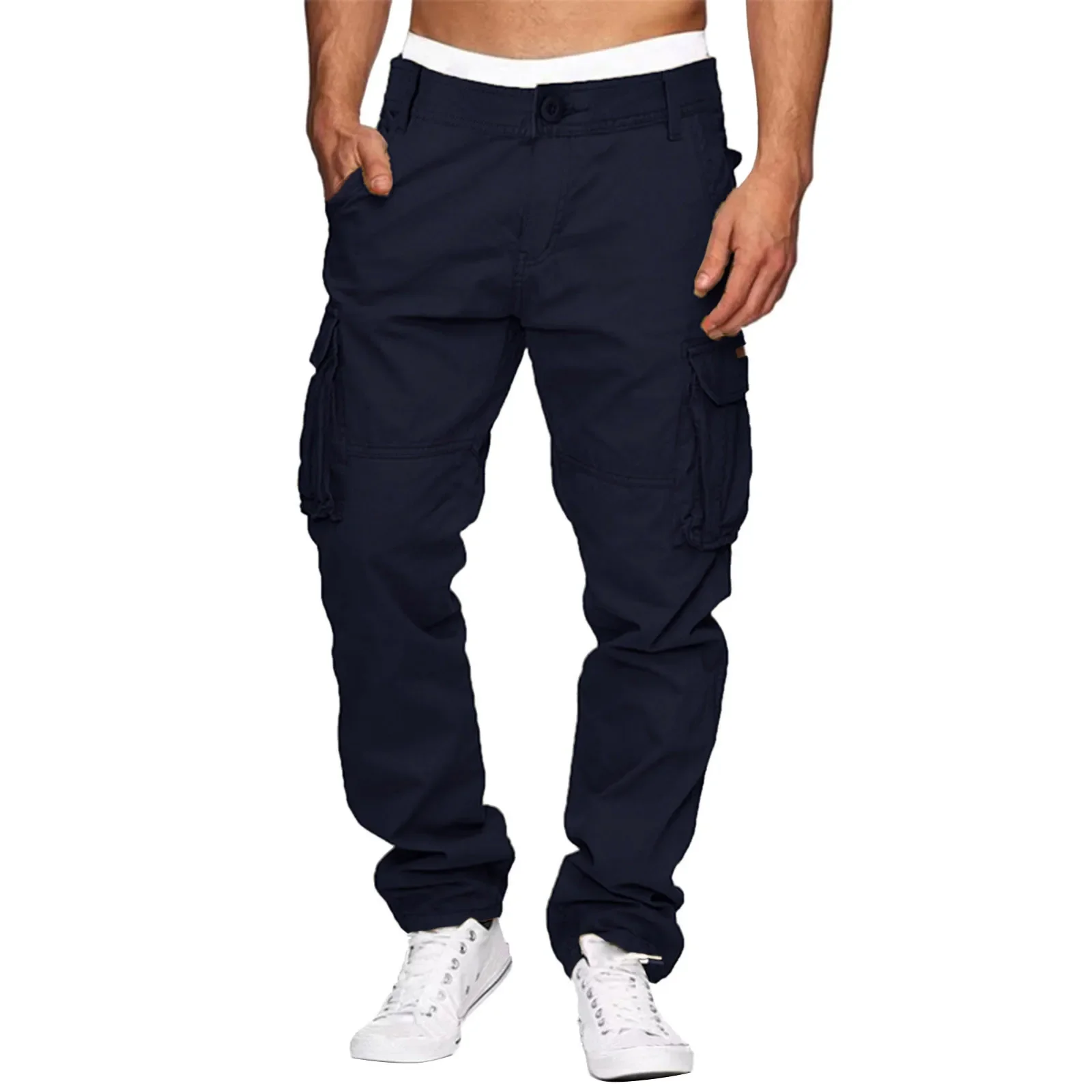 

Mens Cargo Pants Casual Hiking Pants Relaxed Fit Outdoor Athletic Trousers With Streetwear Workout Sportswear Exercise