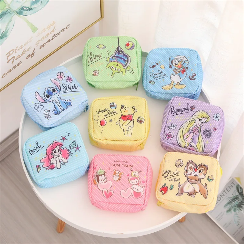 Disney Cartoon Wallet Cute Kawaii Women's Bag Sanitary Napkin Cosmetic Key Headphone Medicine Sundries Storage Bag Gift
Disney Cartoon Wallet Cute Kawaii Women's Bag Sanitary Napkin Cosmetic Key Headphone Medicine Sundries Storage Bag Gift