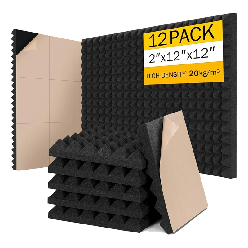 Звукостойкие пенопластовые панели для стен, 2x12x12 дюймов, высокая плотность, быстрое расширение, самоклеящиеся, 12 шт. в упаковке
Звукостойкие пенопластовые панели для стен, 2x12x12 дюймов, высокая плотность, быстрое расширение, самоклеящиеся, 12 шт. в упаковке