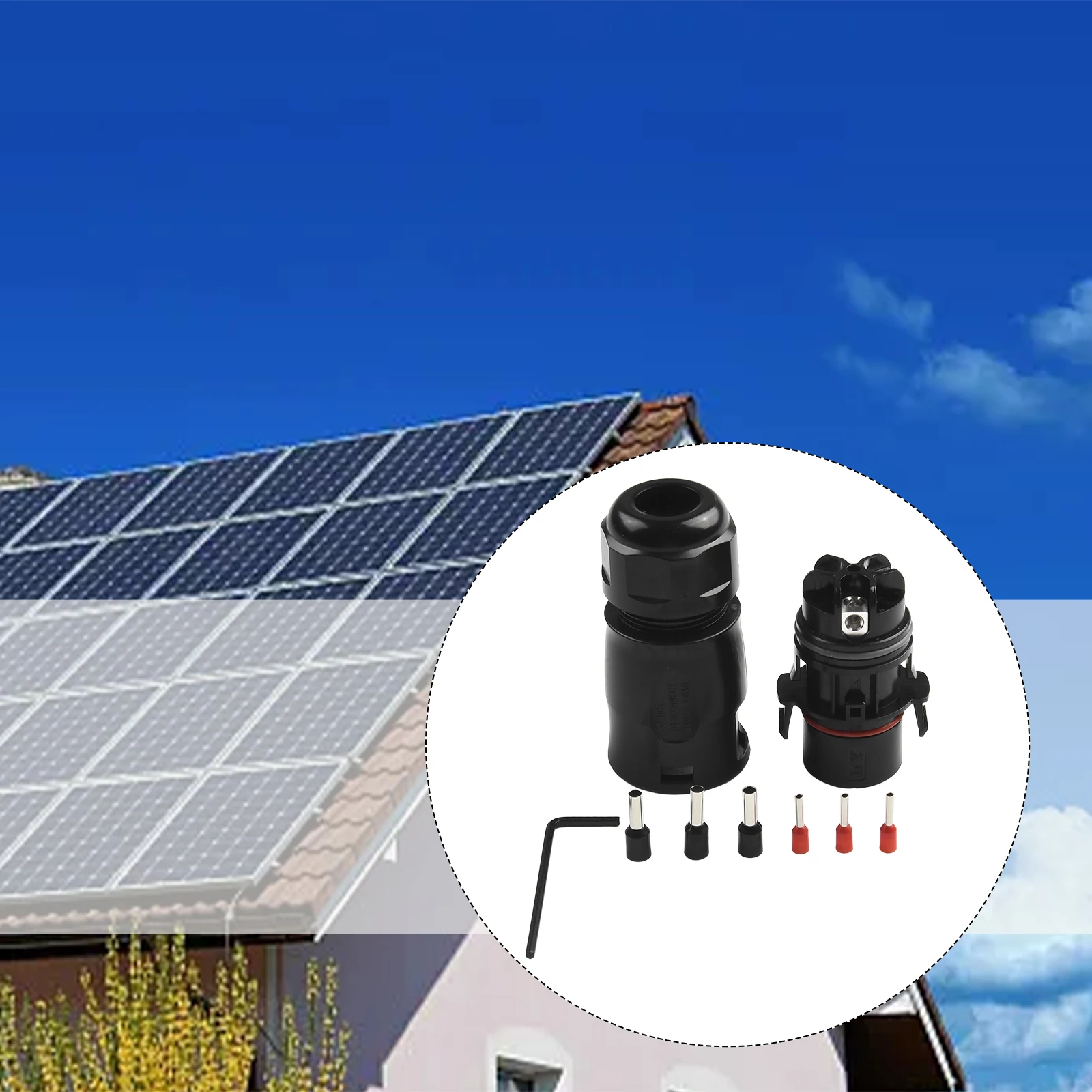 For Deye LY01 PV Connector 3-pin 690V Accessories Connection Cable Micro Inverters Plug-in-Play Indoor/outdoor
For Deye LY01 PV Connector 3-pin 690V Accessories Connection Cable Micro Inverters Plug-in-Play Indoor/outdoor