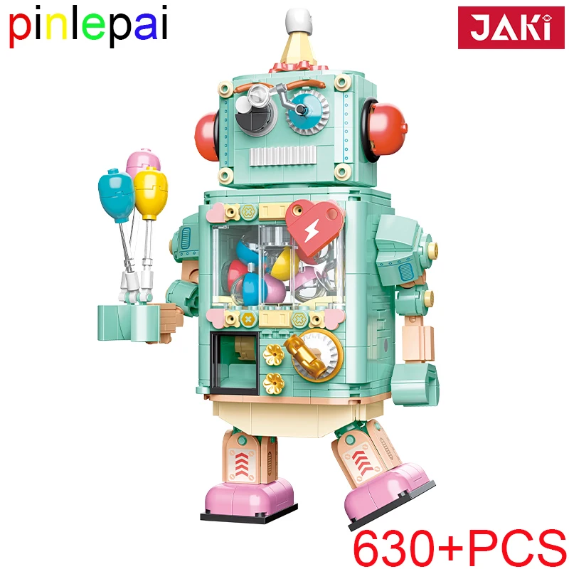 

Pinlepai Jaki Building Block Twist Egg Robot Blocks Bricks Brick Arm Mechanical Technical Moc Model Kits Toys For Children