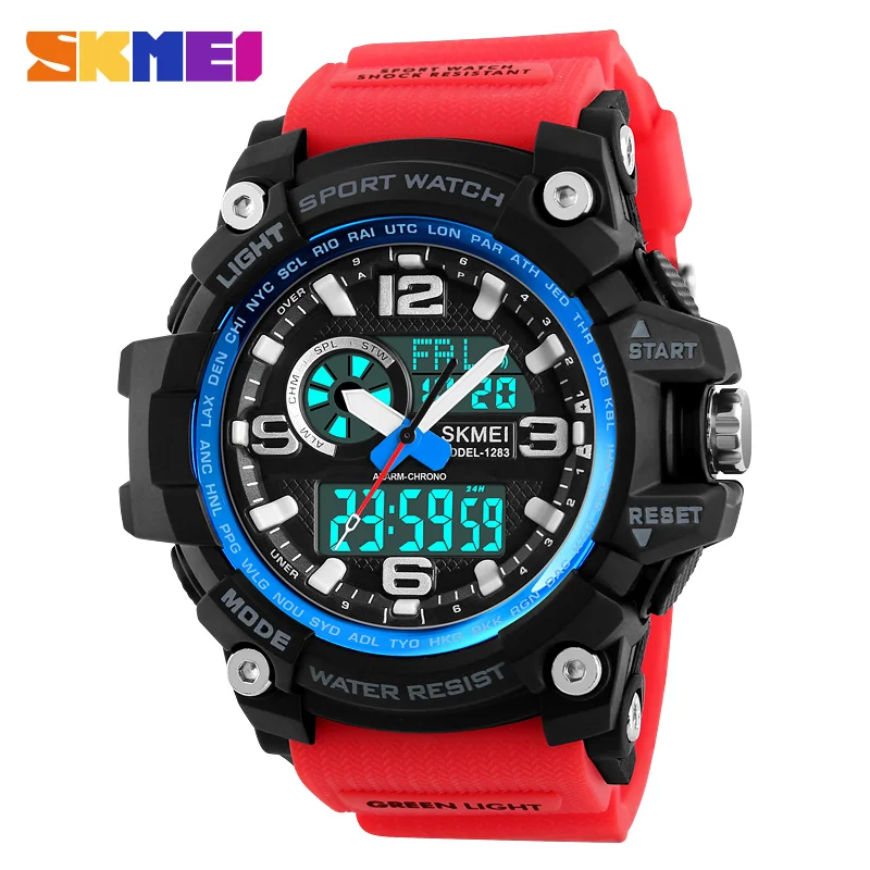 

Sport Mens Watches Luxury Army 50m Waterproof Digital LED Watch Military Men Wristwatch Relogio Masculino SKMEI Montre Homme