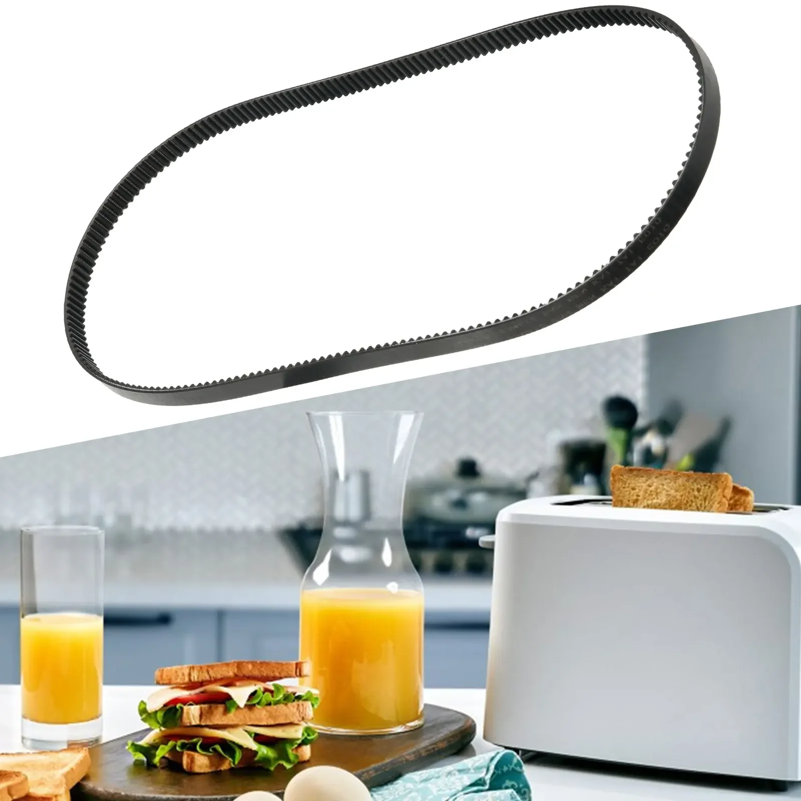140-204 Teeth 420-612MM Replacement Rubber Bread Maker Belt Width 8mm Kitchen Appliance Parts & Accessories
140-204 Teeth 420-612MM Replacement Rubber Bread Maker Belt Width 8mm Kitchen Appliance Parts & Accessories