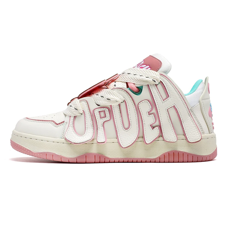 2024 New Style Pink Cute Women's Shoes Letter Versatile Kawaii men Shoes Little Girl Pink Wear-resistant Sneakers
2024 New Style Pink Cute Women's Shoes Letter Versatile Kawaii men Shoes Little Girl Pink Wear-resistant Sneakers