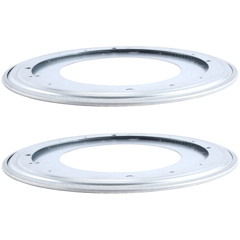 2 Pack Lazy Susan Hardware 12 Inch, 360° Rotating Bearing Plate 5/16Inch Thick, 750Lbs Heavy Duty Swivel Base Easy Install
2 Pack Lazy Susan Hardware 12 Inch, 360° Rotating Bearing Plate 5/16Inch Thick, 750Lbs Heavy Duty Swivel Base Easy Install